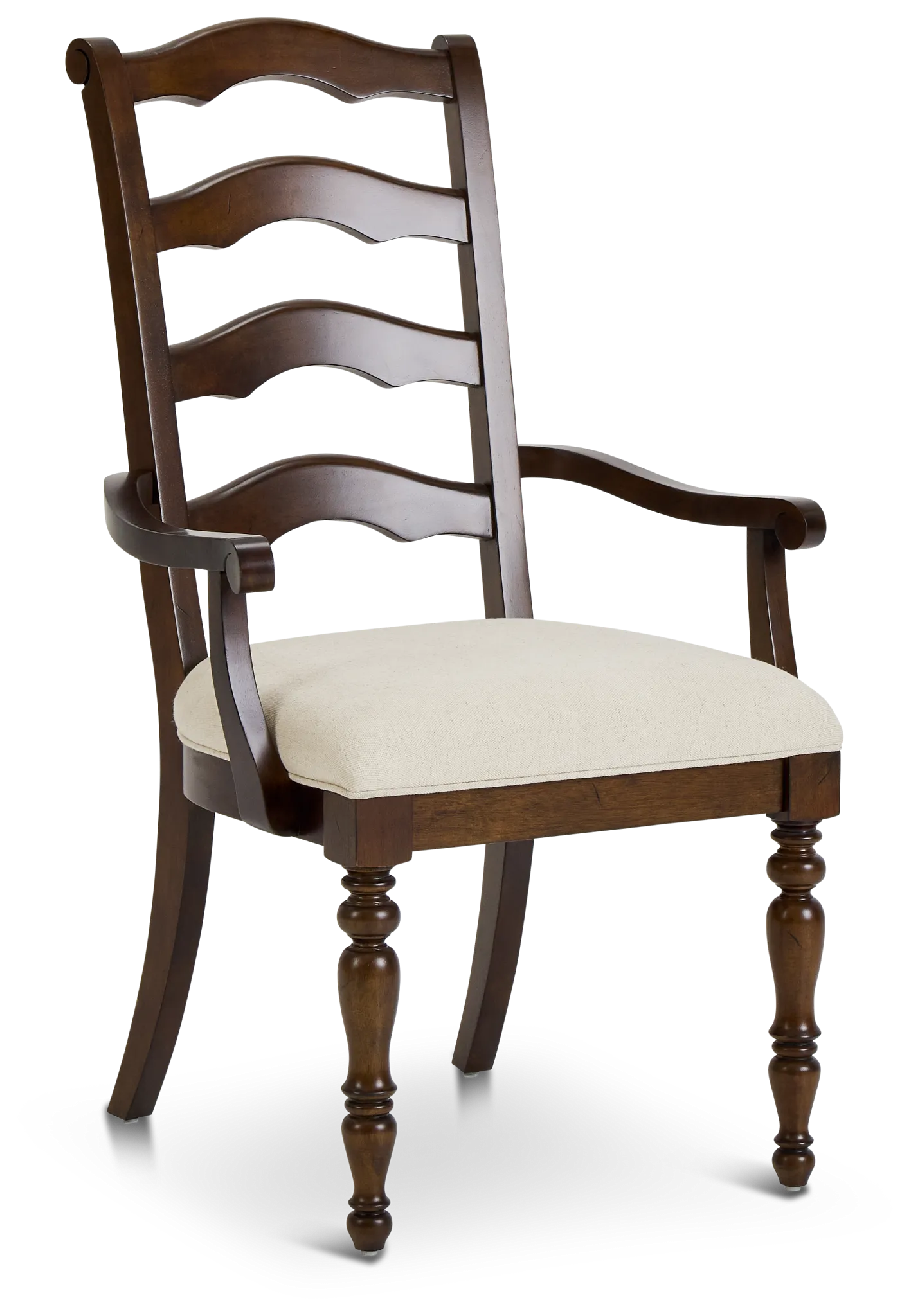 Savannah Dark Tone Upholstered Arm Chair