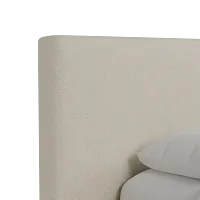 Grayton Gellar Green 44" Upholstered Platform Bed