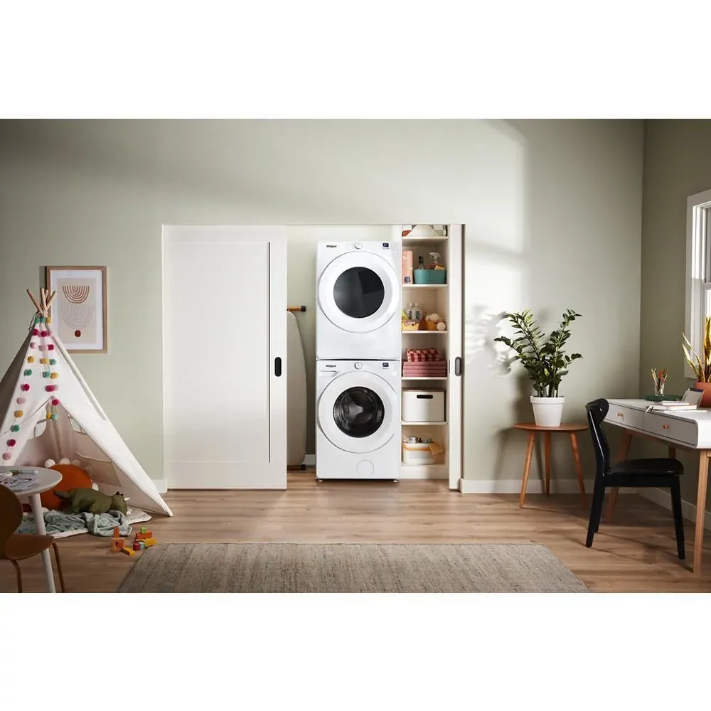 Whirlpool 4720 Series White Front Load Electric Dryer