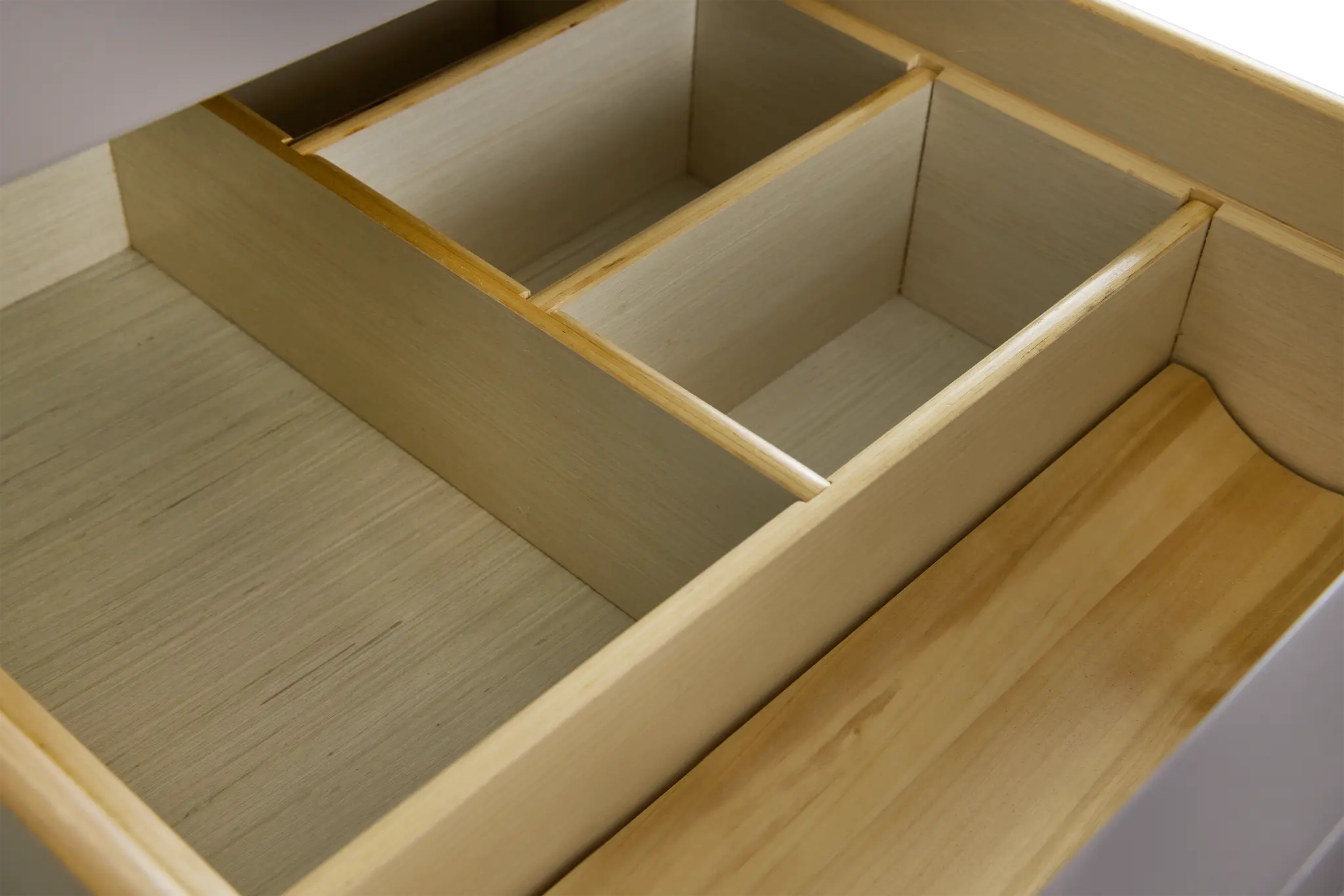 Newport Gray Large Peninsula Door Wall Desk Newport Gray Large Peninsula Door Wall Desk