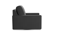 Edgewater Delray Dark Gray Swivel Chair