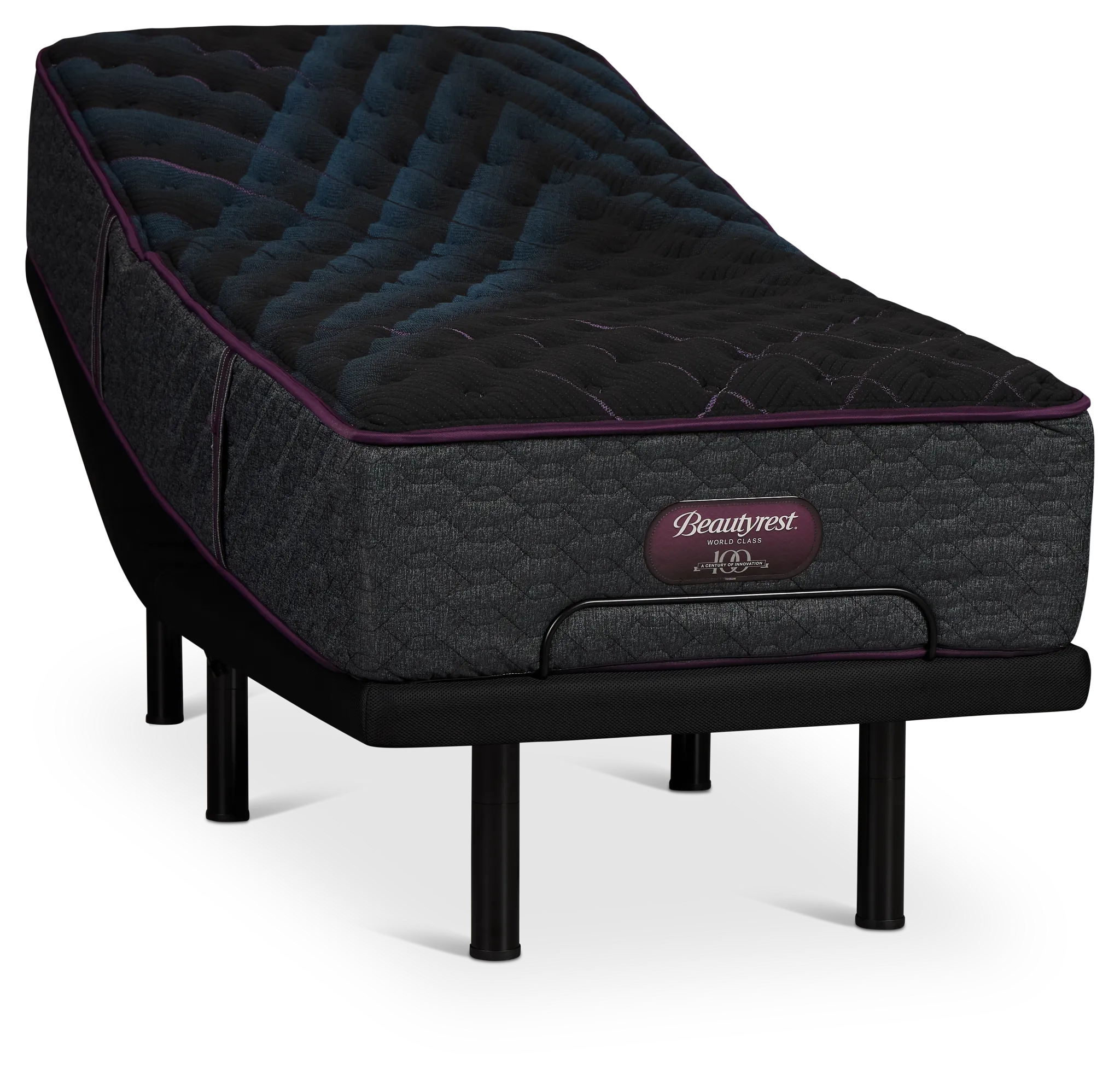 Beautyrest World Class Level 3 Extra Firm Deluxe Adjustable Mattress Set