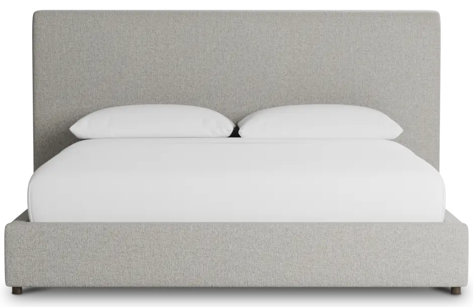 Gayton Elavation Khaki 54" Upholstered Platform Bed Gayton Elavation Khaki 54" Upholstered Platform Bed