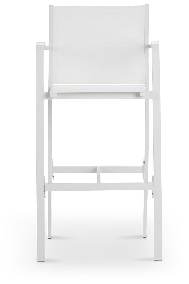 Lisbon White 30" Barstool