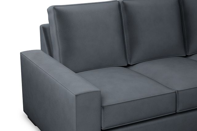 Edgewater Joya Gray 84" Sofa W/ 3 Cushions