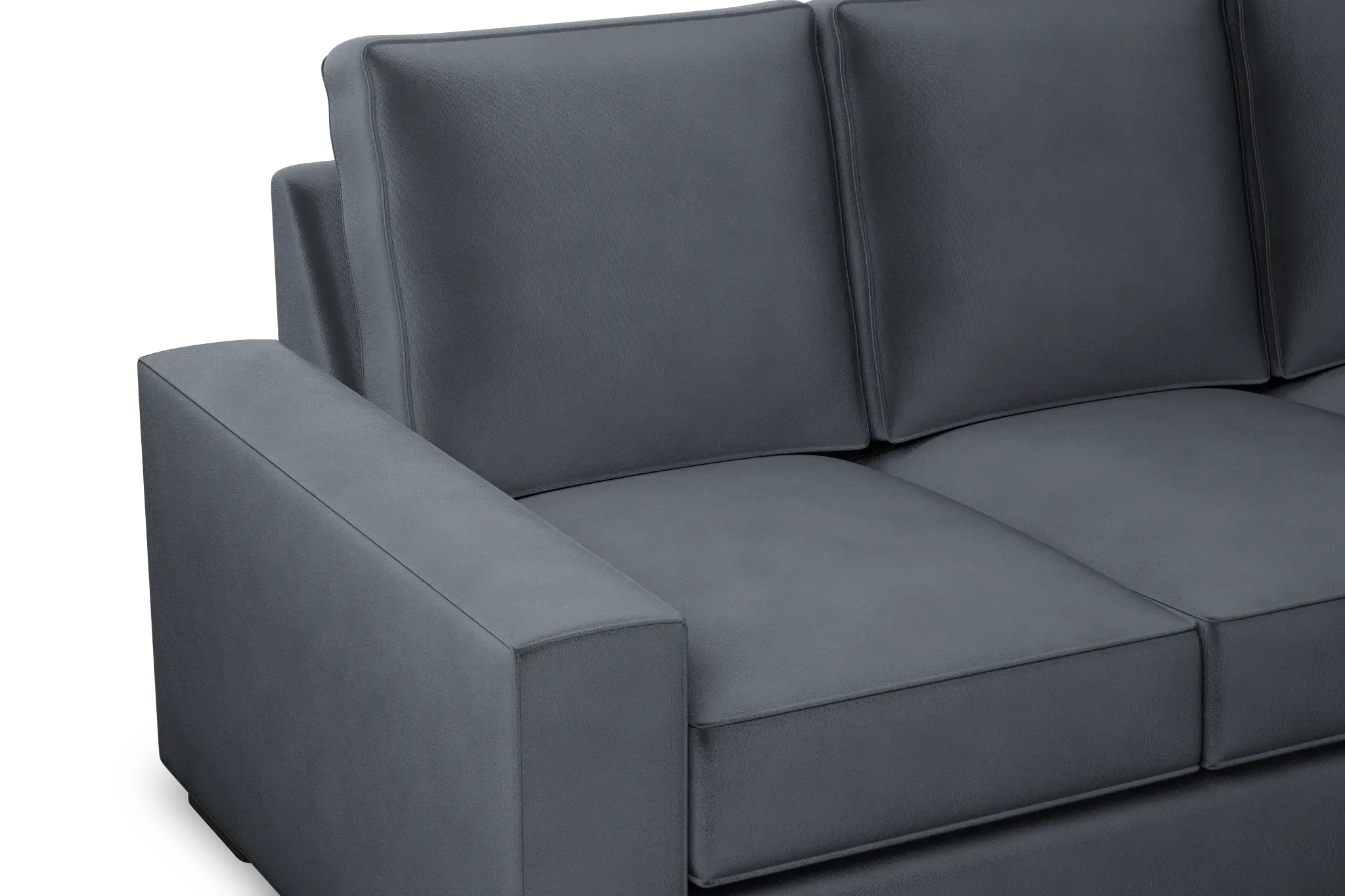 Edgewater Joya Gray 84" Sofa W/ 3 Cushions Edgewater Joya Gray 84" Sofa W/ 3 Cushions