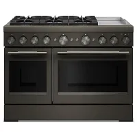 Kitchenaid 948 Series Black Dual Fuel Range