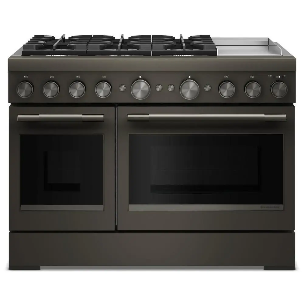 Kitchenaid 948 Series Black Dual Fuel Range Kitchenaid 948 Series Black Dual Fuel Range
