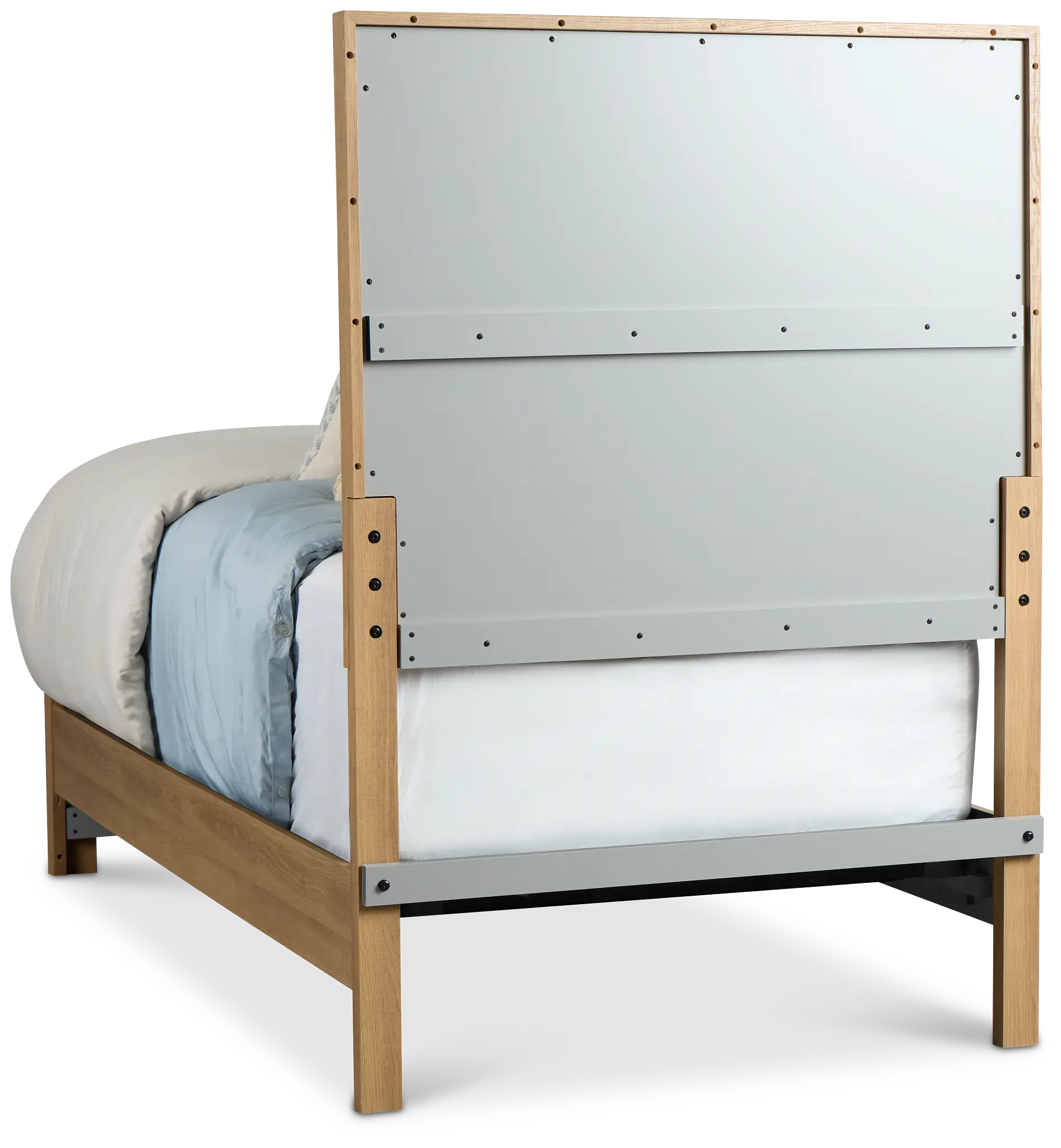 Delray Light Tone Panel Bed Delray Light Tone Panel Bed