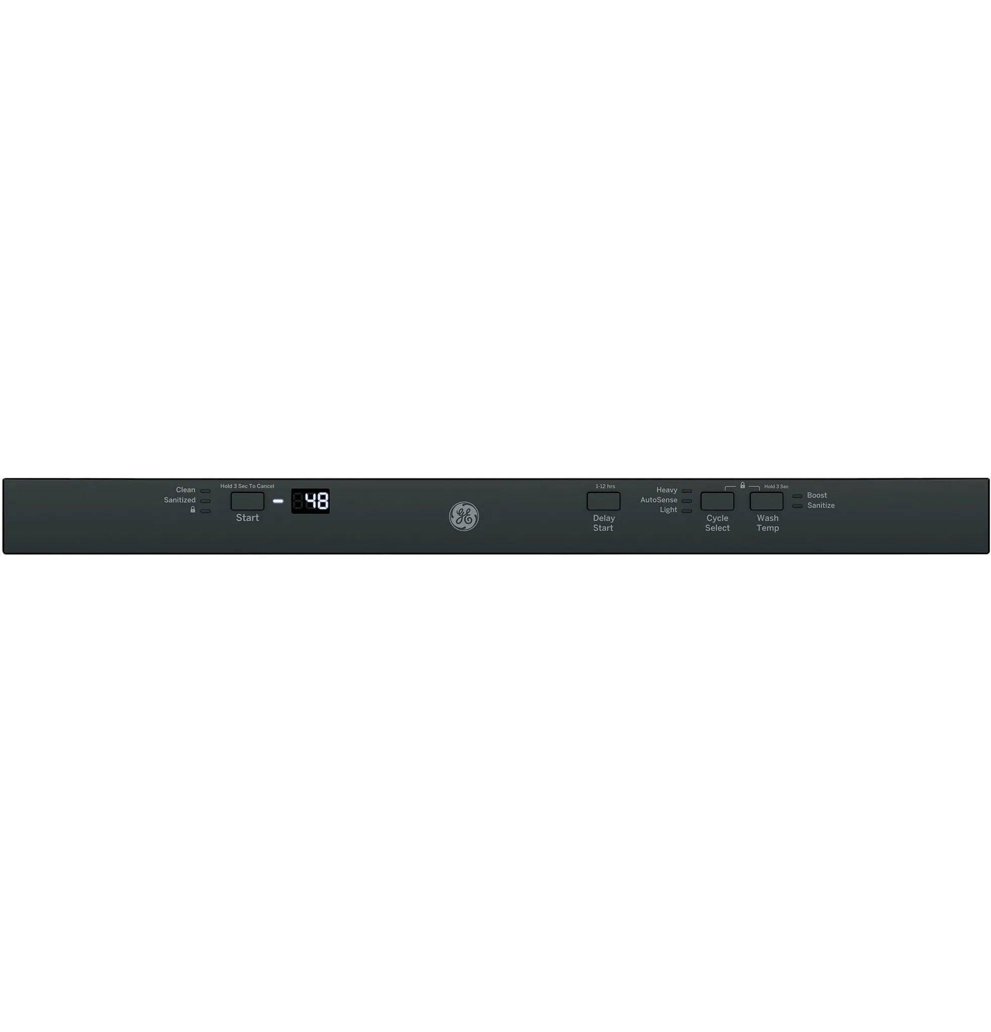 Ge 225 Series Black Built In Dishwasher