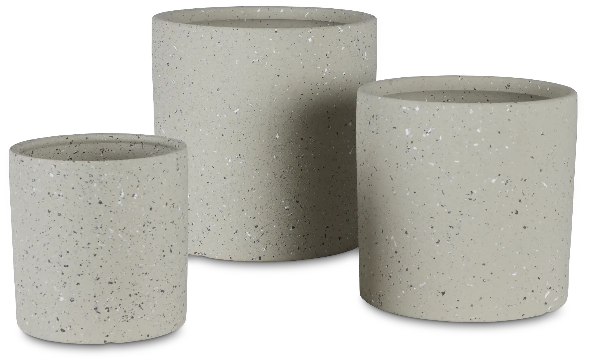 Diego Beige Set Of 3 Planter Diego Beige Set Of 3 Planter