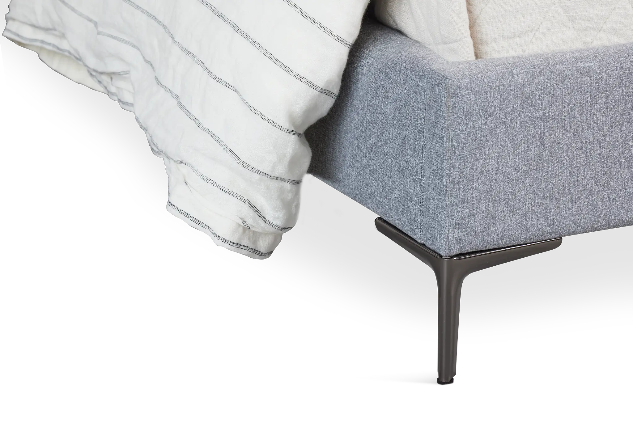 Kent Gray Uph Panel Bed Kent Gray Uph Panel Bed