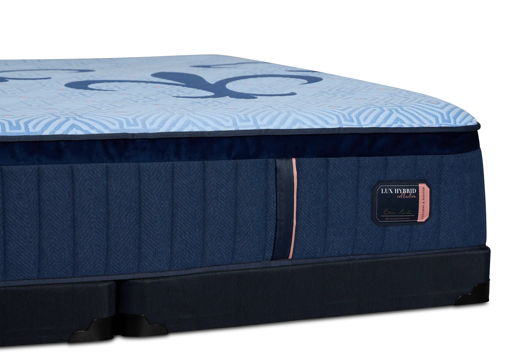 Stearns & Foster Lux Estate Elite Soft Hybrid 14" Soft Low-profile Mattress Set Stearns & Foster Lux Estate Elite Soft Hybrid 14" Soft Low-profile Mattress Set