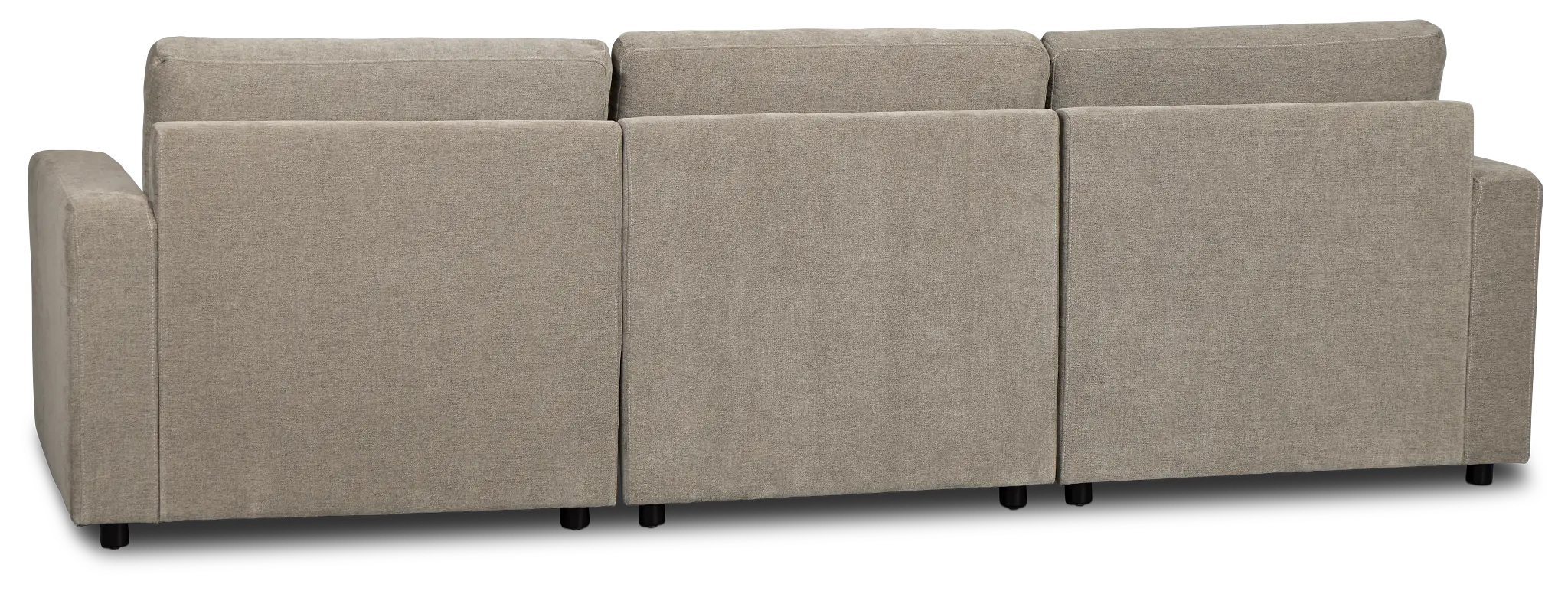 Addie Gray Fabric 3-piece Modular Storage Sofa Addie Gray Fabric 3-piece Modular Storage Sofa
