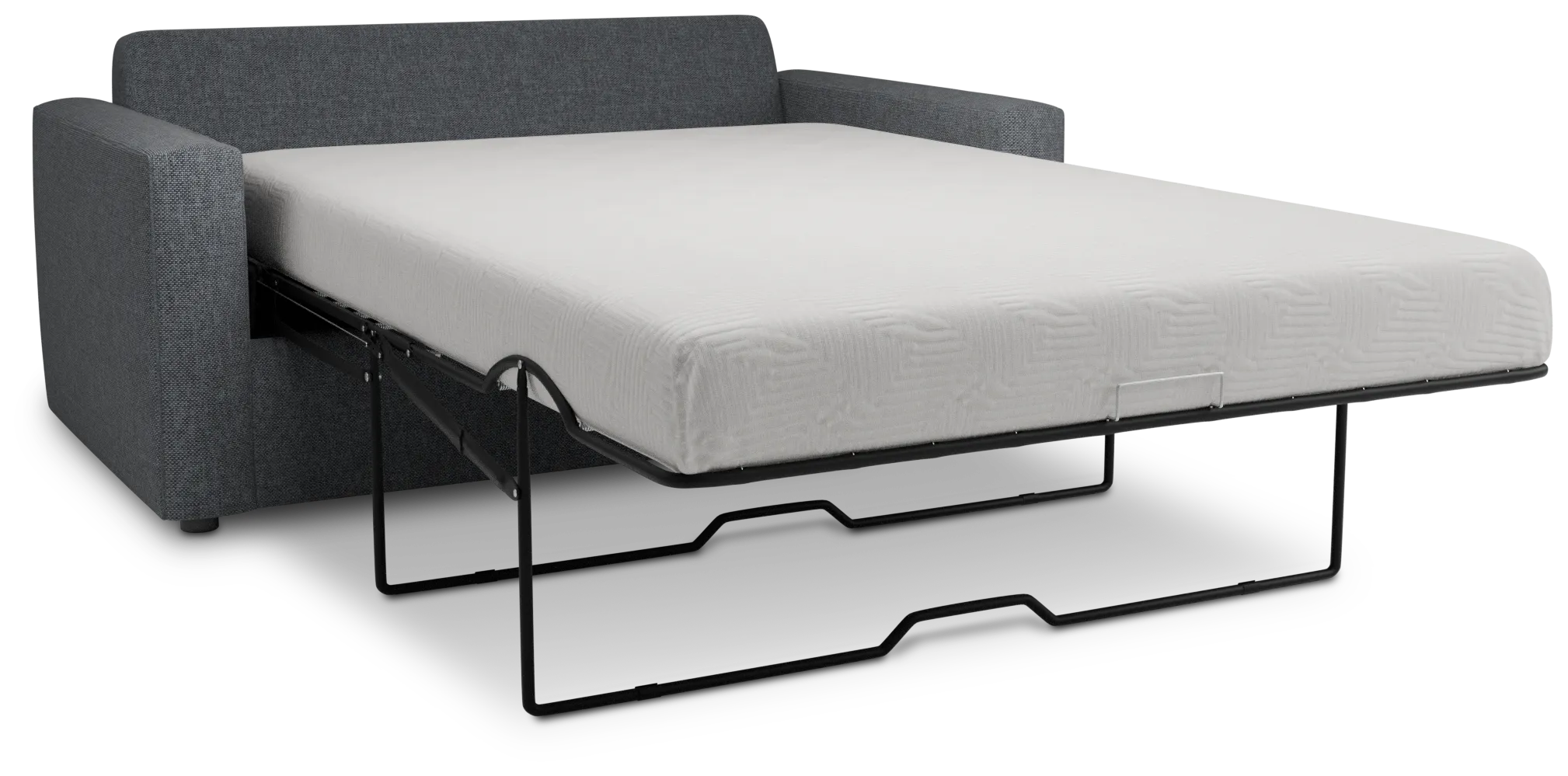Siesta Elevation Gray Fabric Memory Foam Sleeper