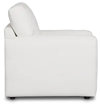 Rhodes White Fabric Chair
