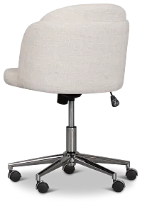 Clyde Light Beige Desk Chair