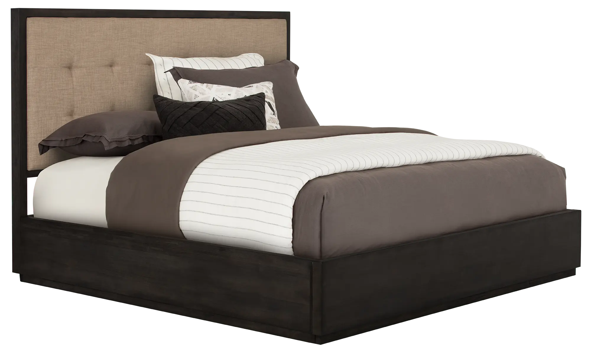 Madden Dark Tone Platform Storage Bed Madden Dark Tone Platform Storage Bed