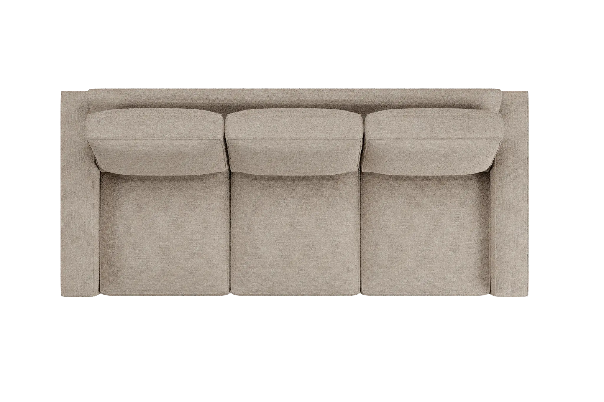 Edgewater Victory Taupe 96" Sofa W/ 3 Cushions Edgewater Victory Taupe 96" Sofa W/ 3 Cushions