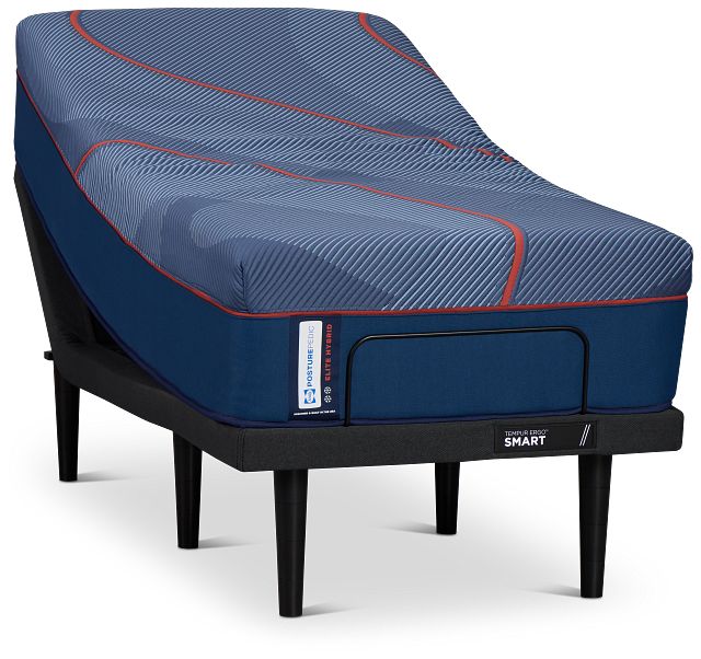 Posturepedic Elite Hybrid High Point 2 Firm Ergo Smart Adjustable Mattress Set