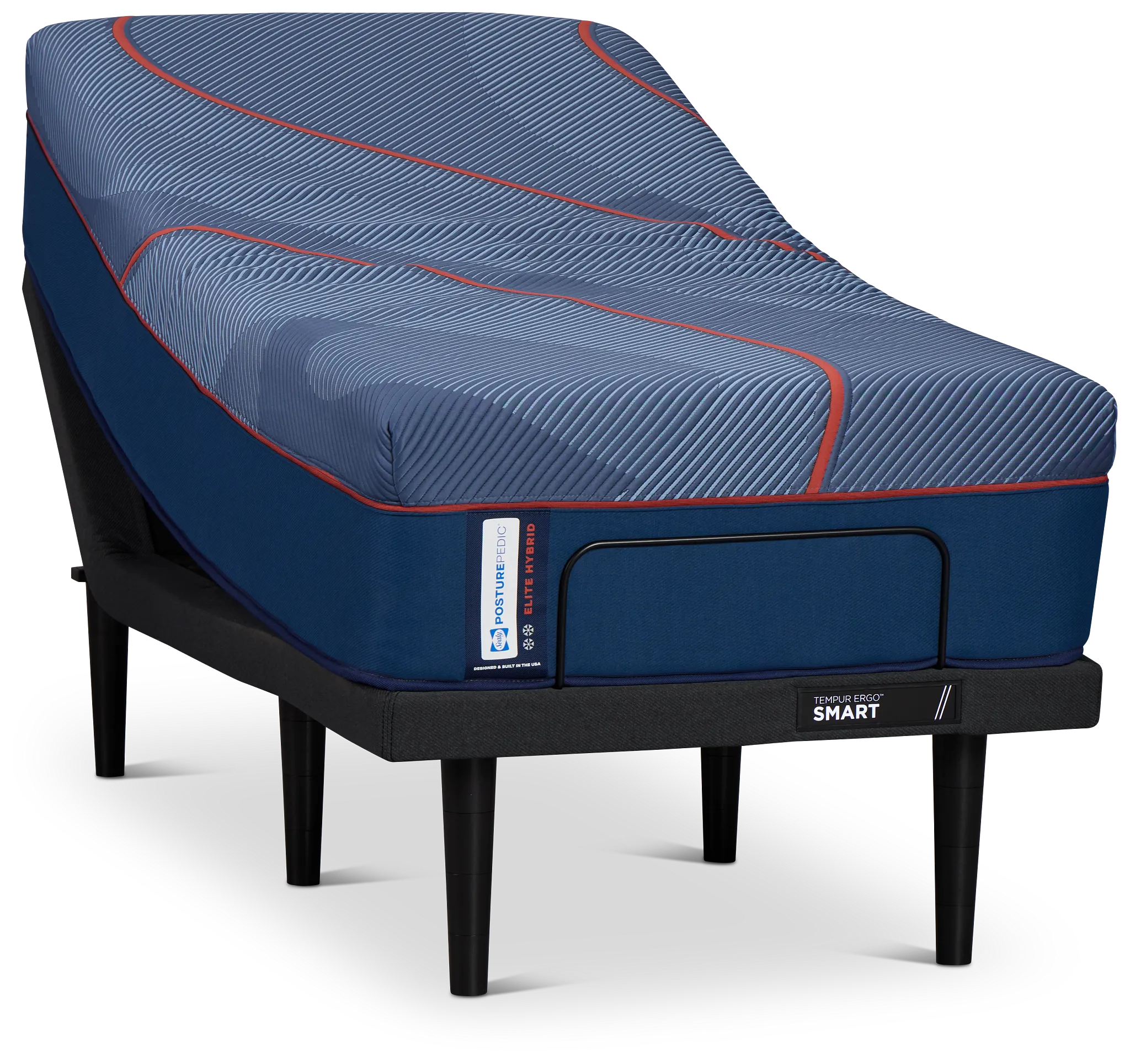 Posturepedic High Point Elite Hybrid Firm Ergo Smart Adjustable Mattress Set