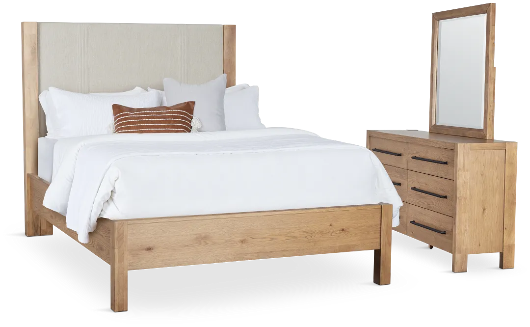 Tahoe Light Tone Uph Panel Bedroom