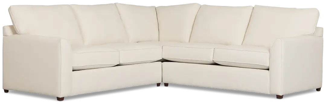 Tate Light Beige Fabric Medium 2-arm Right Facing Sleeper Sectional Tate Light Beige Fabric Medium 2-arm Right Facing Sleeper Sectional