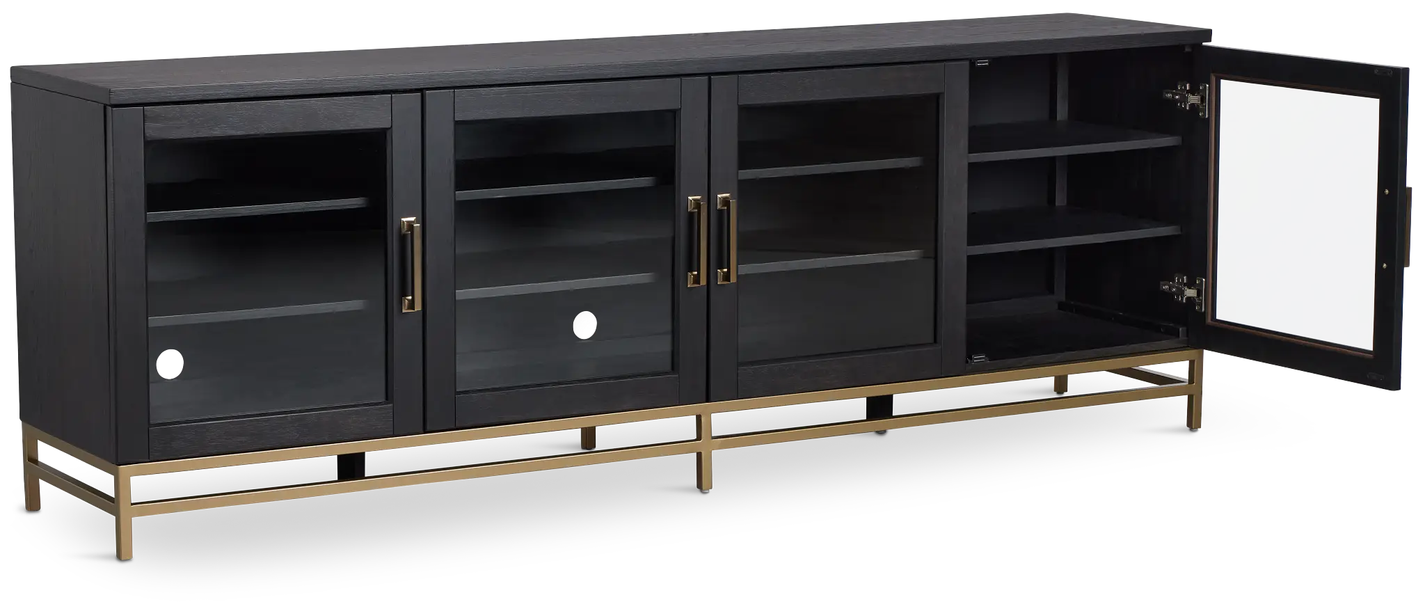 Provo Dark Tone 84" Tv Stand Provo Dark Tone 84" Tv Stand