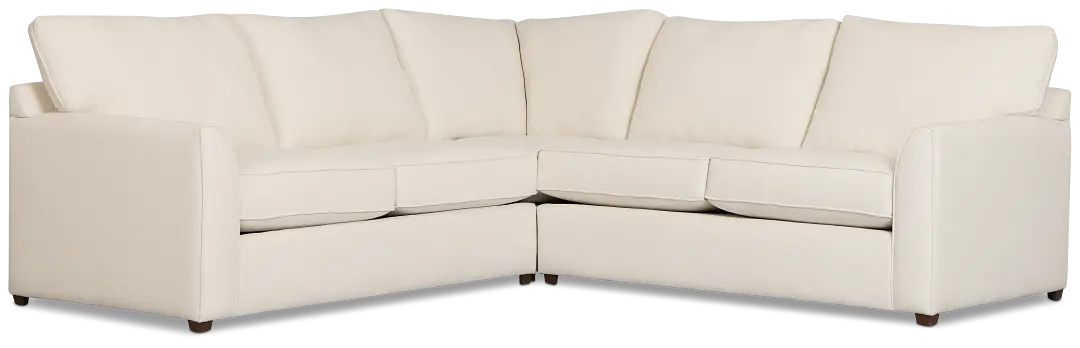 Tate Light Beige Fabric Small Two-arm Sectional Tate Light Beige Fabric Small Two-arm Sectional