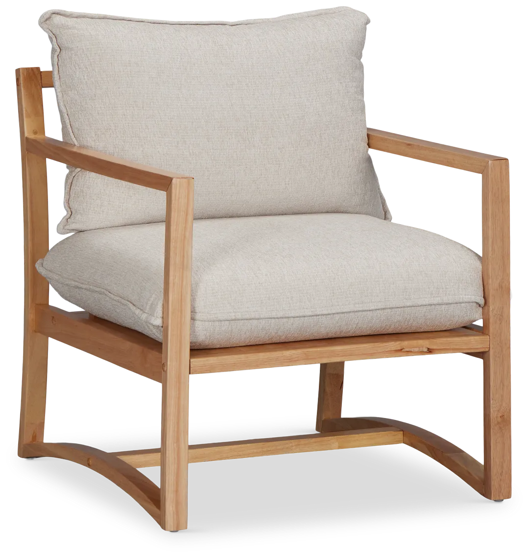 Kento Ivory Accent Chair