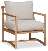 Kento Ivory Accent Chair