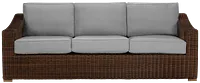 Canyon Dark Brown Gray Sofa
