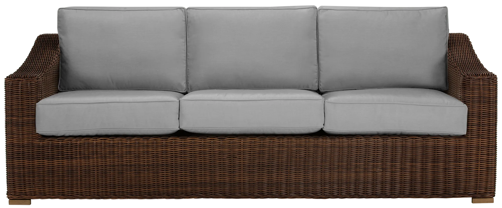 Canyon Dark Brown Gray Sofa
