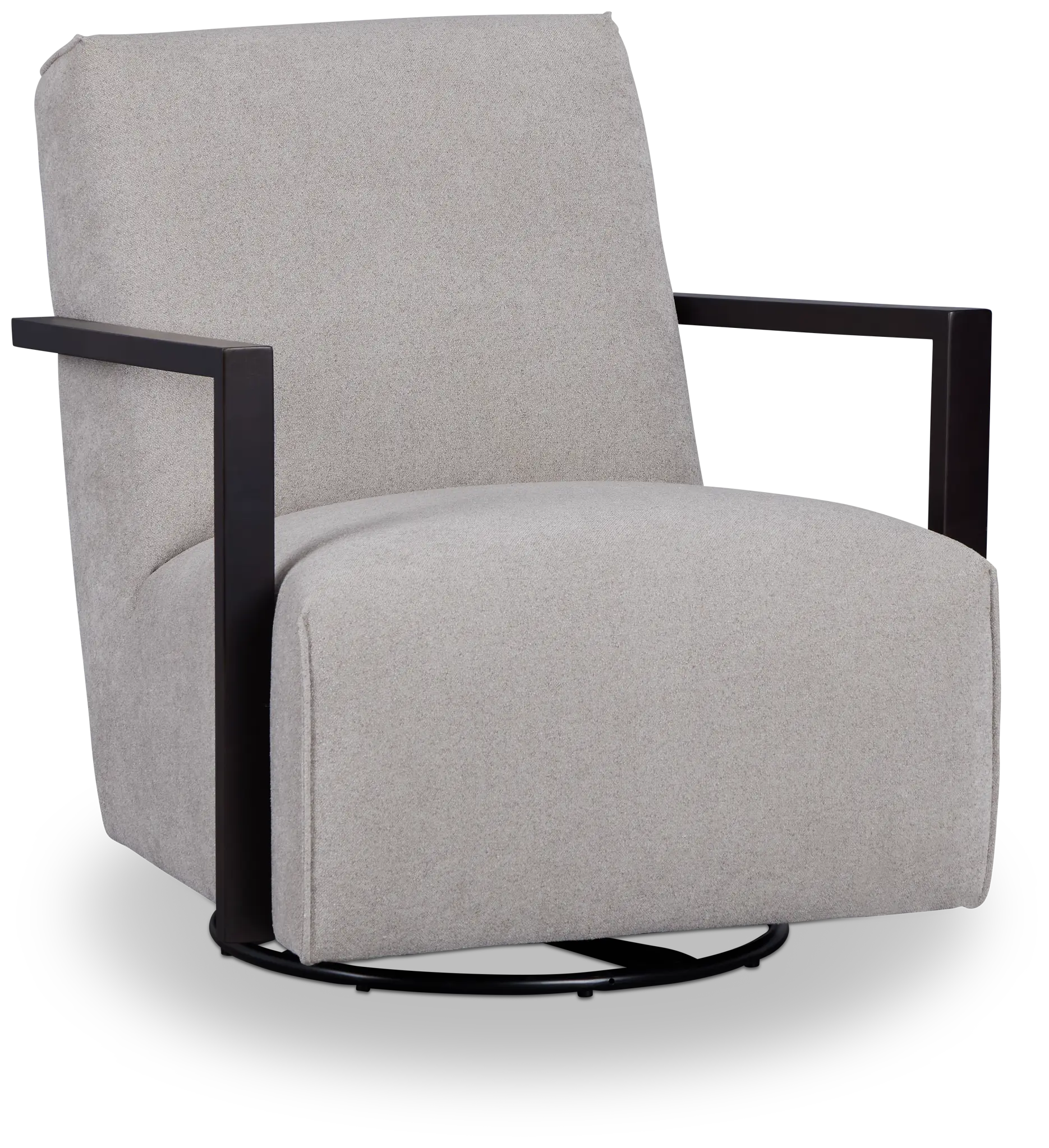 Lucas Light Gray Fabric Swivel Rocker Glider Lucas Light Gray Fabric Swivel Rocker Glider