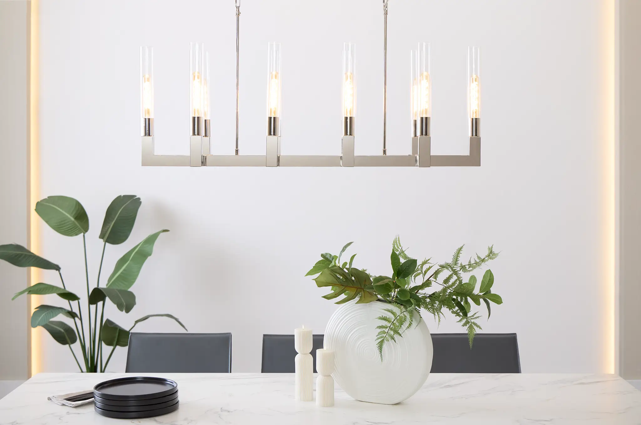 Solano Silver Chandelier Solano Silver Chandelier