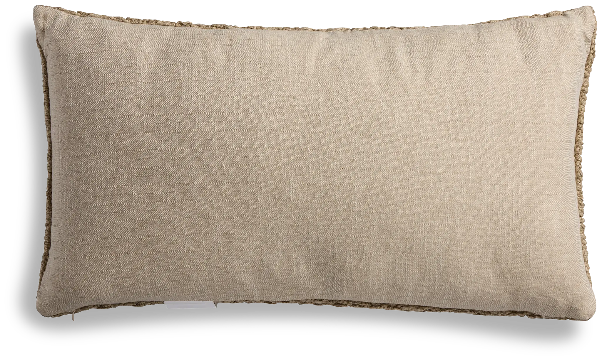 Rinar Beige Lumbar Accent Pillow Rinar Beige Lumbar Accent Pillow