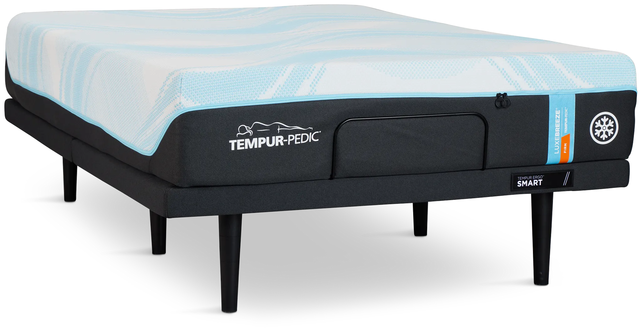 Tempur-pedic Tempur-luxebreeze Firm Ergo Smart Adjustable Mattress Set
