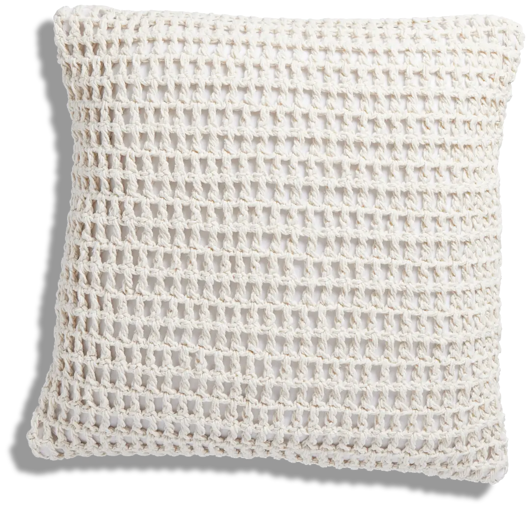 Shea Ivory 20" Accent Pillow Shea Ivory 20" Accent Pillow