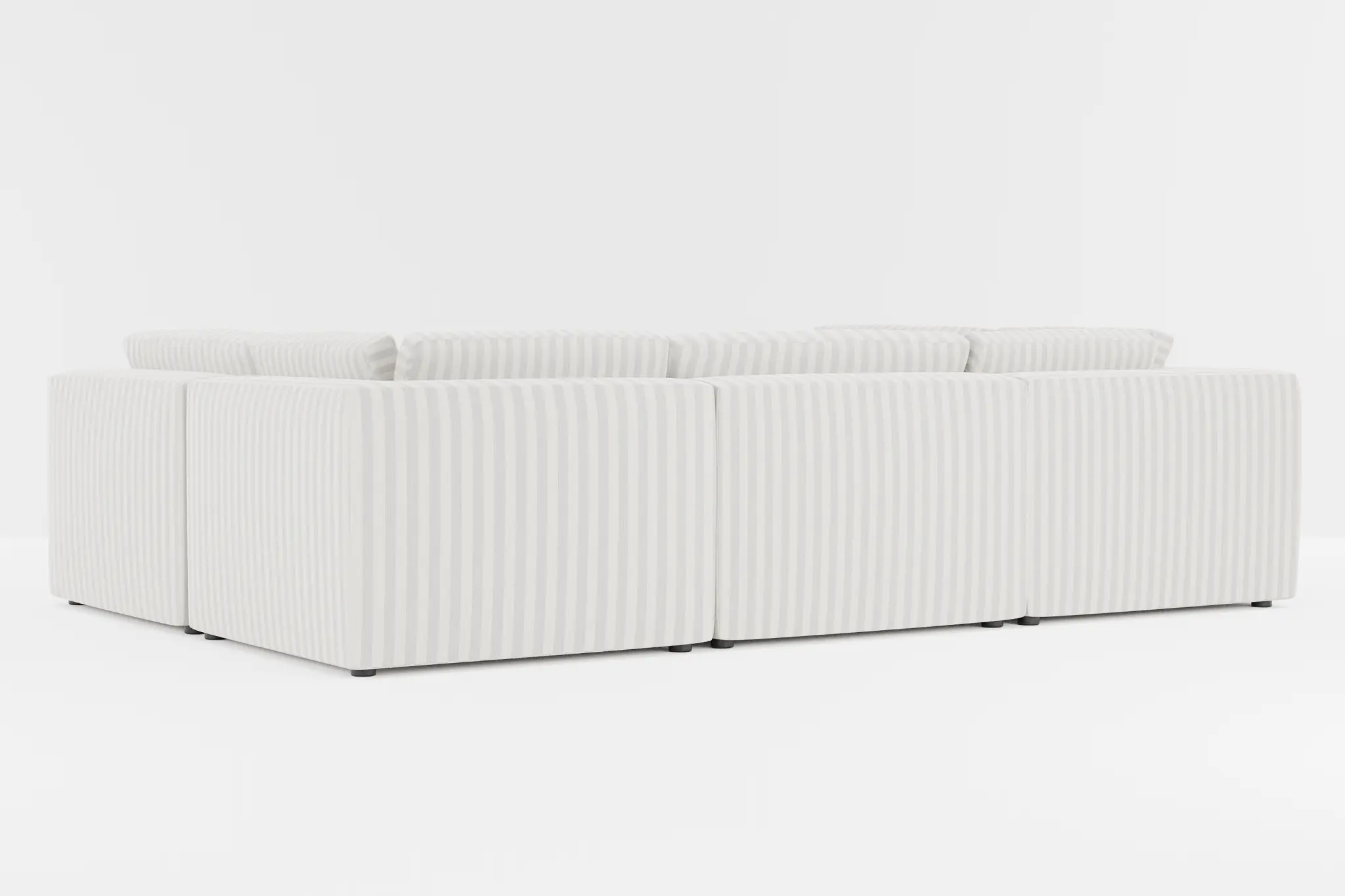 Destin Sea Lane Light Gray Fabric 6-piece Pit Sectional Destin Sea Lane Light Gray Fabric 6-piece Pit Sectional