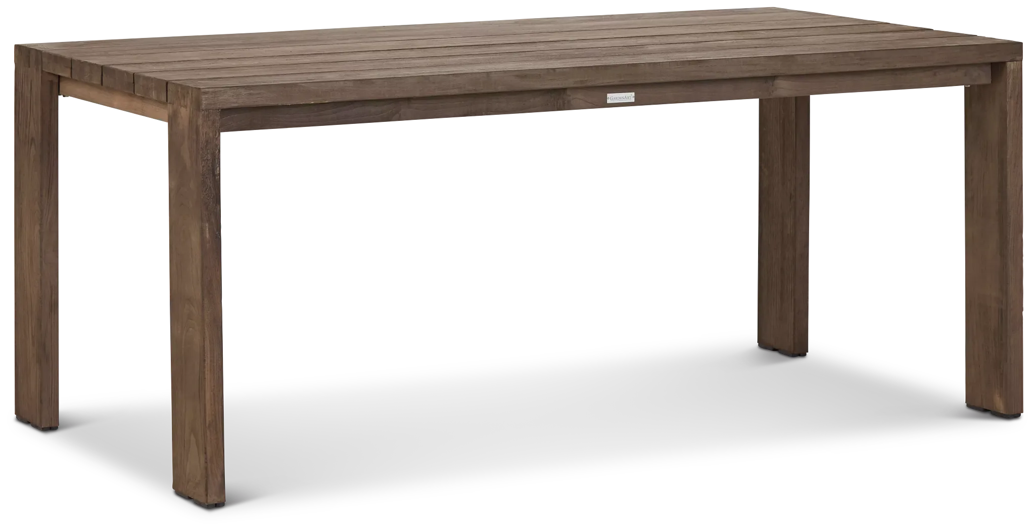 Linear Teak 70" Rectangular Table