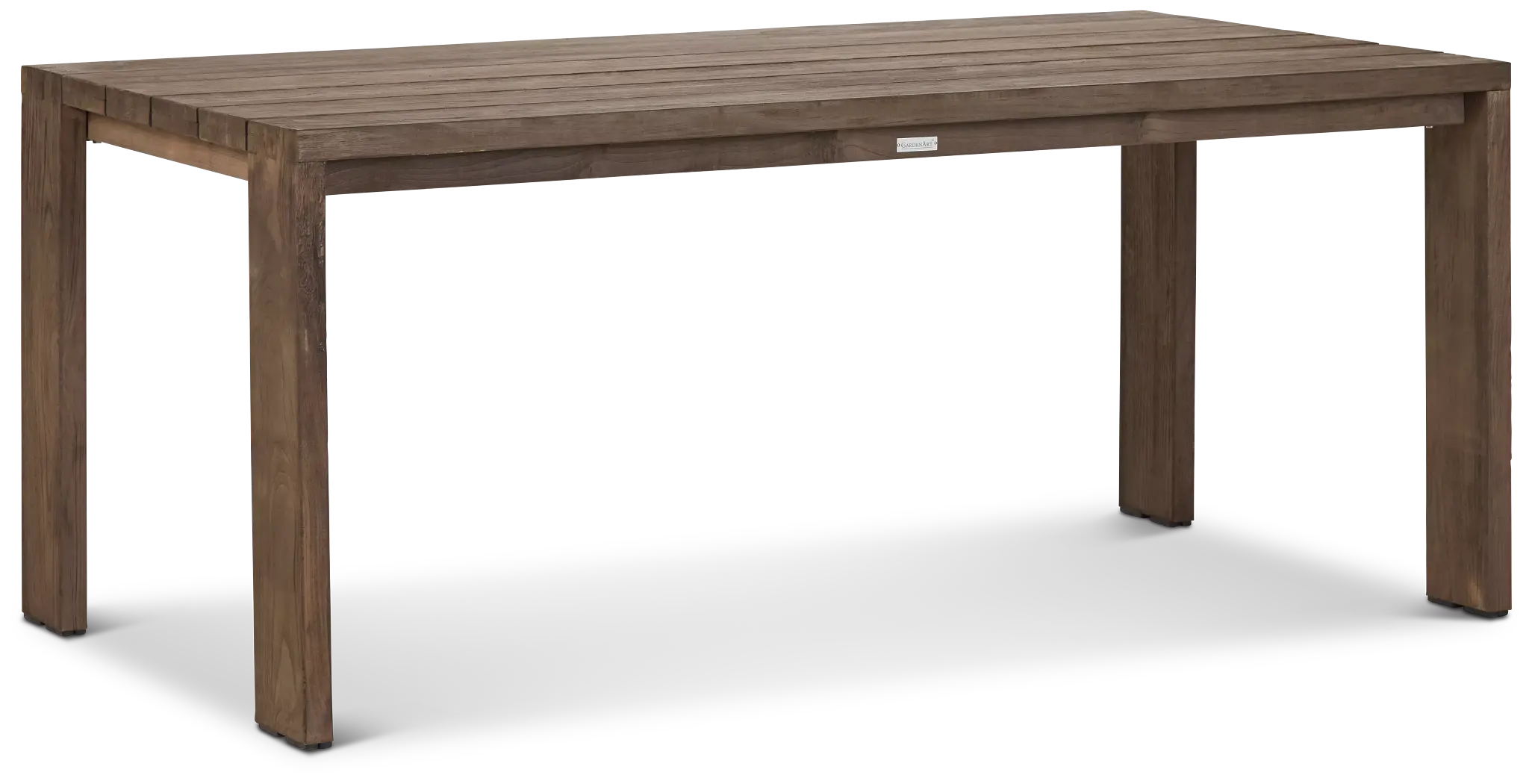 Linear Teak 70" Rectangular Table Linear Teak 70" Rectangular Table