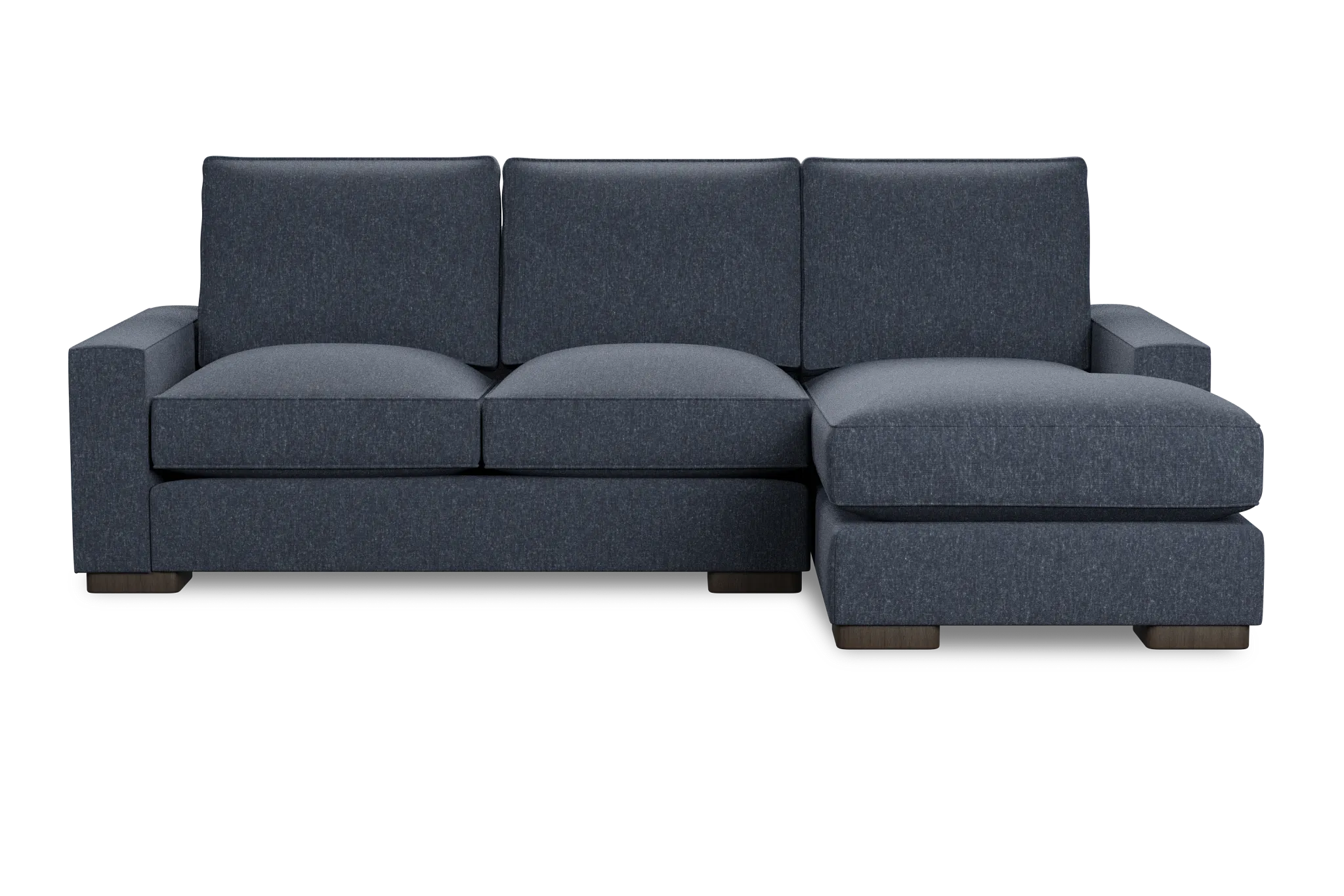 Edgewater Maguire Blue Right Chaise Sectional