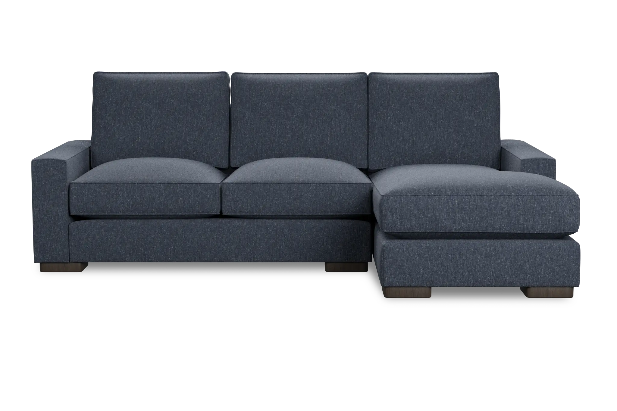 Edgewater Maguire Blue Right Chaise Sectional Edgewater Maguire Blue Right Chaise Sectional