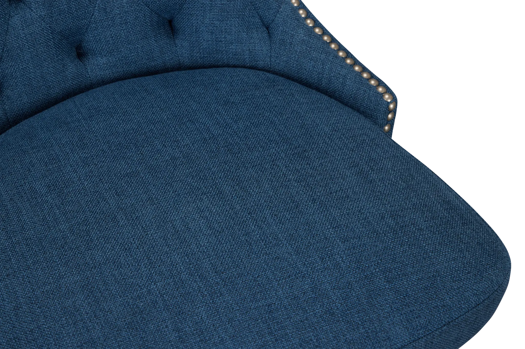 Seaside Blue Fabric 24" Swivel Barstool Seaside Blue Fabric 24" Swivel Barstool