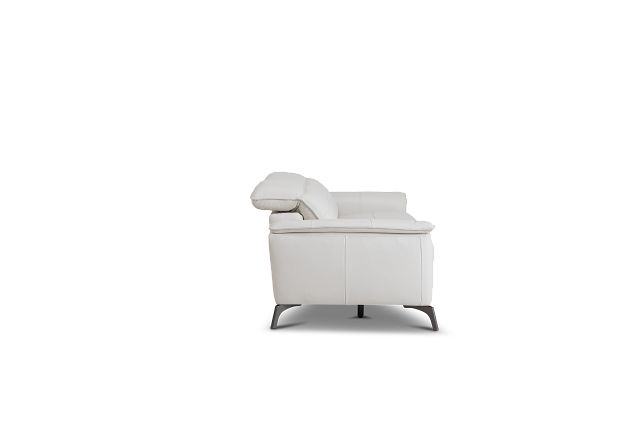 Pearson White Leather Sofa (3)