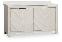 Delray White 60" Double Bathroom Vanity