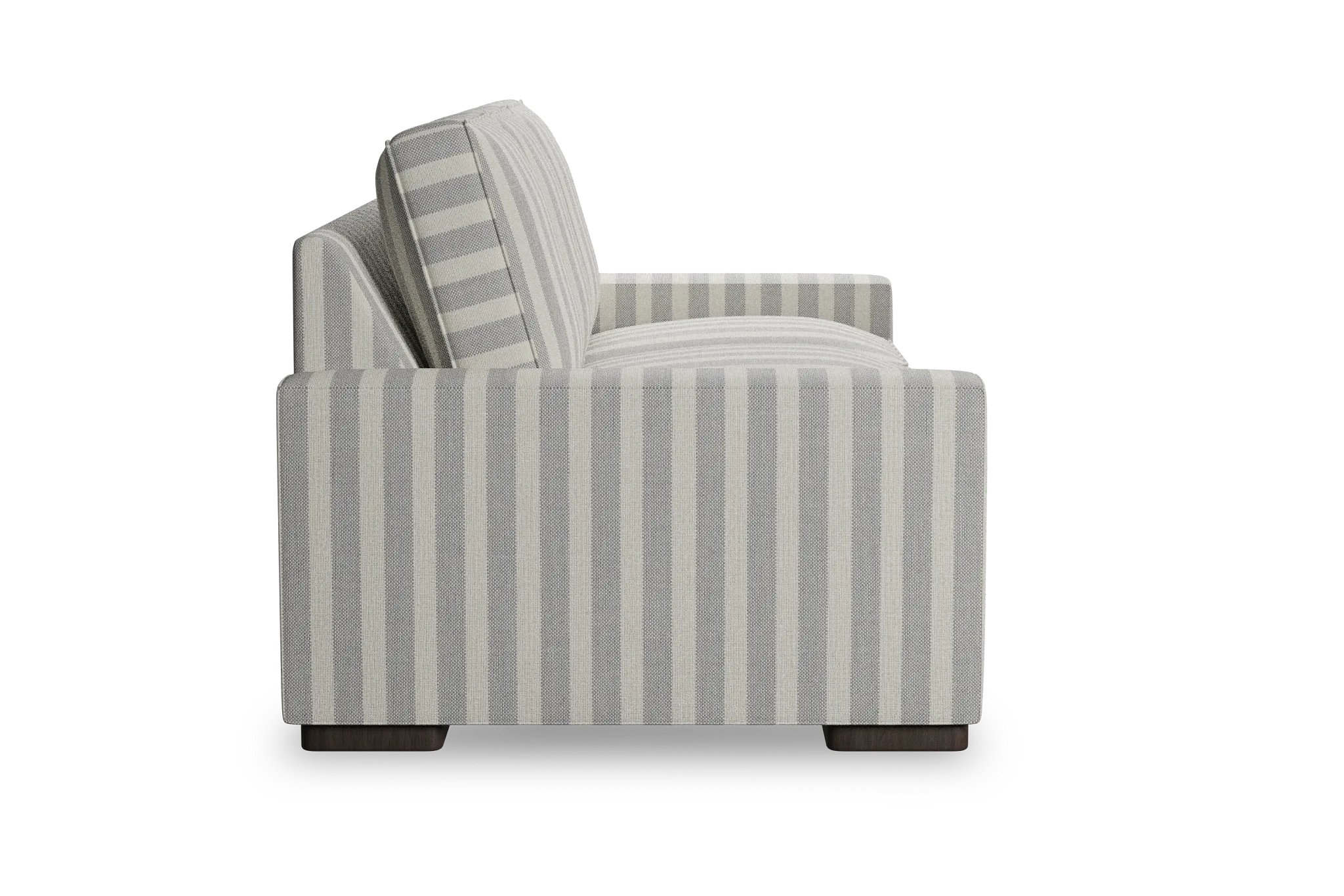 Edgewater Sea Lane Light Gray 84" Sofa W/ 3 Cushions