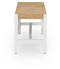 Nantucket Light Tone Woven Dining Bench