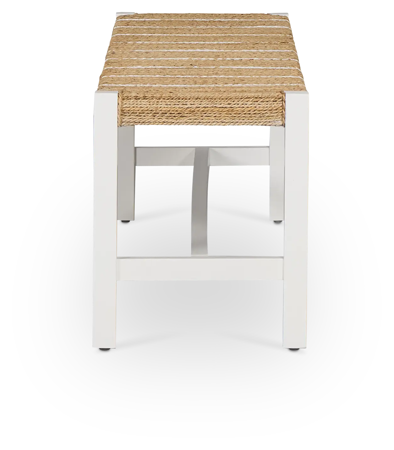 Nantucket Light Tone Woven Dining Bench Nantucket Light Tone Woven Dining Bench