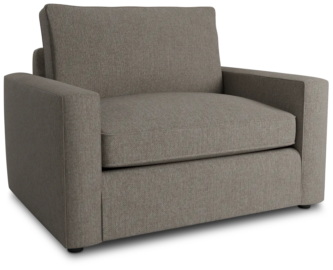 Siesta Elevation Khaki Fabric Cooling Memory Foam Sleeper